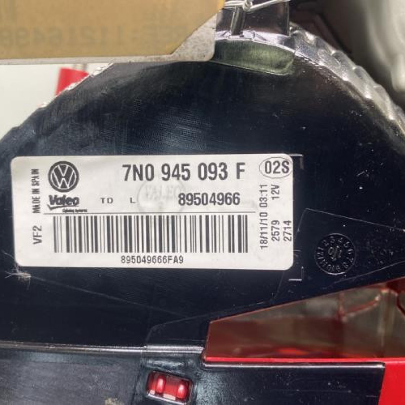 Feu arriere secondaire gauche (feux) VOLKSWAGEN SHARAN 2 Photo n°4