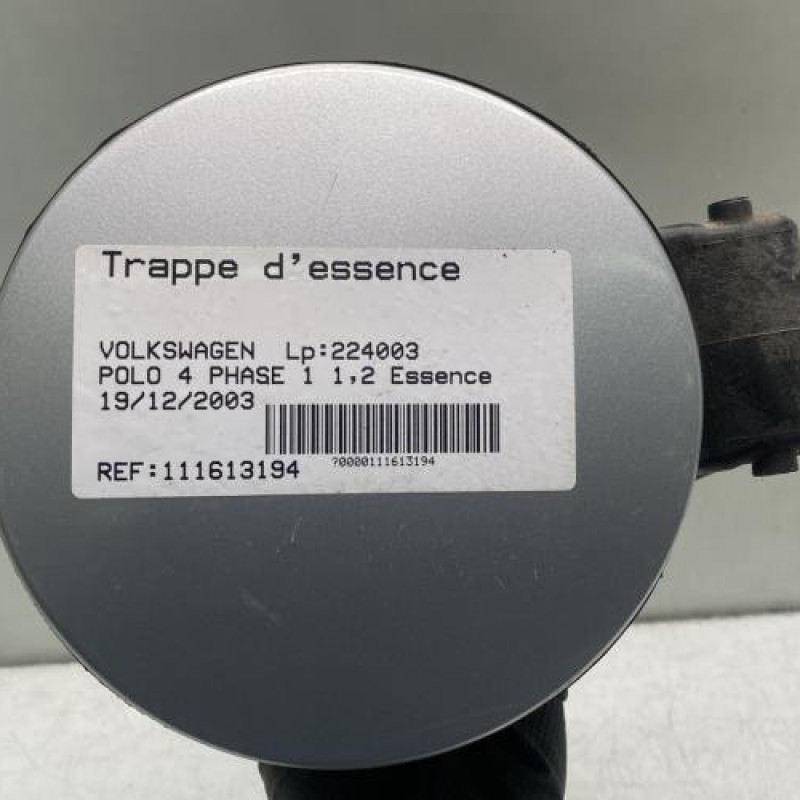 Trappe d'essence VOLKSWAGEN POLO 4 Photo n°1
