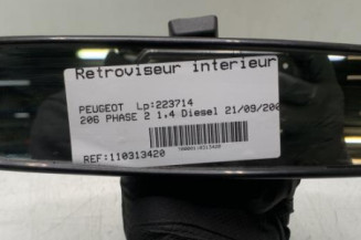 Retroviseur interieur PEUGEOT 206 Photo n°1