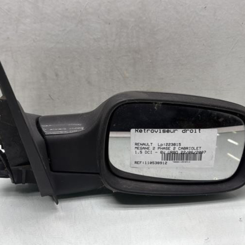 Retroviseur droit RENAULT MEGANE 2 Photo n°1