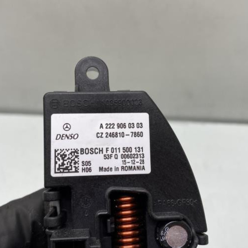 Resistance chauffage MERCEDES CLASSE A 176 Photo n°3