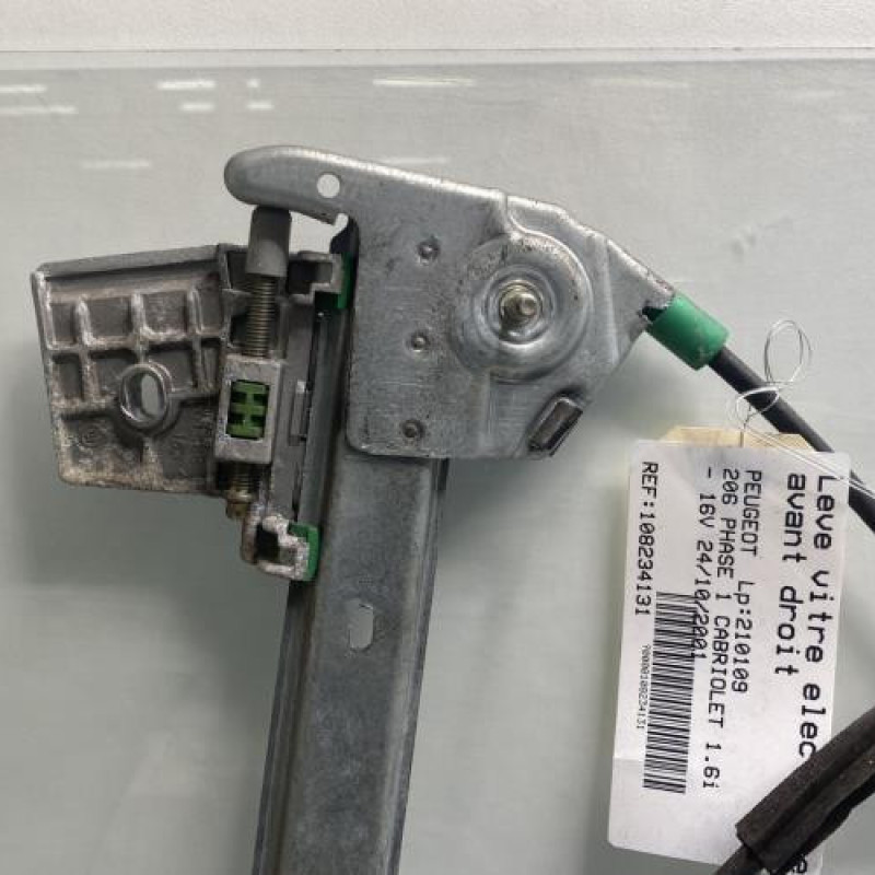 Leve vitre electrique avant droit PEUGEOT 206 Photo n°3