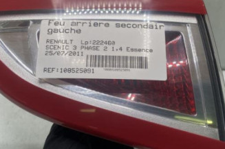 Feu arriere secondaire gauche (feux) RENAULT SCENIC 3 Photo n°1