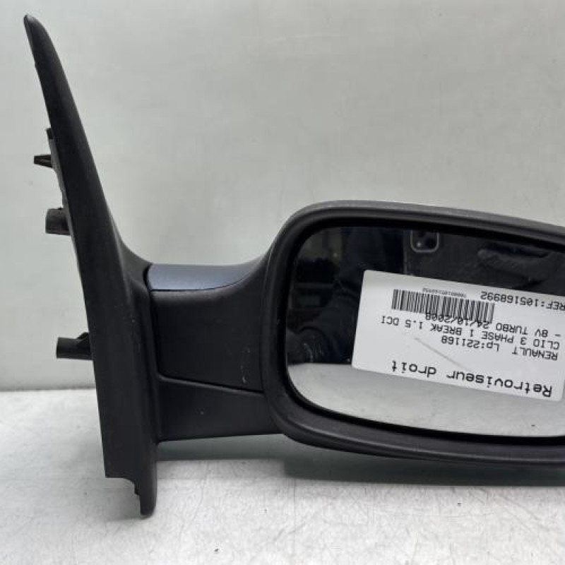 Retroviseur droit RENAULT CLIO 3 Photo n°1
