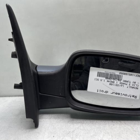 Retroviseur droit RENAULT CLIO 3 Photo n°1