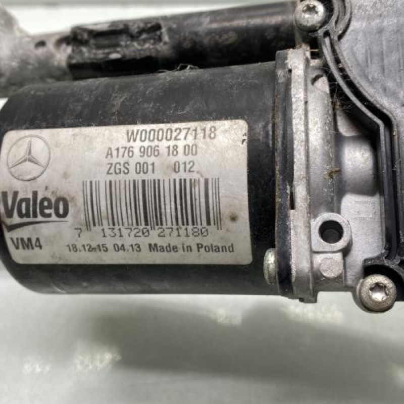 Moteur essuie glace avant MERCEDES CLASSE A 176 Photo n°7