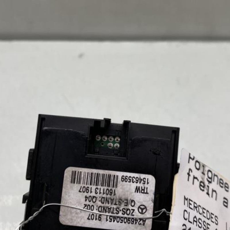 Poignee electrique frein a main MERCEDES CLASSE A 176 Photo n°3