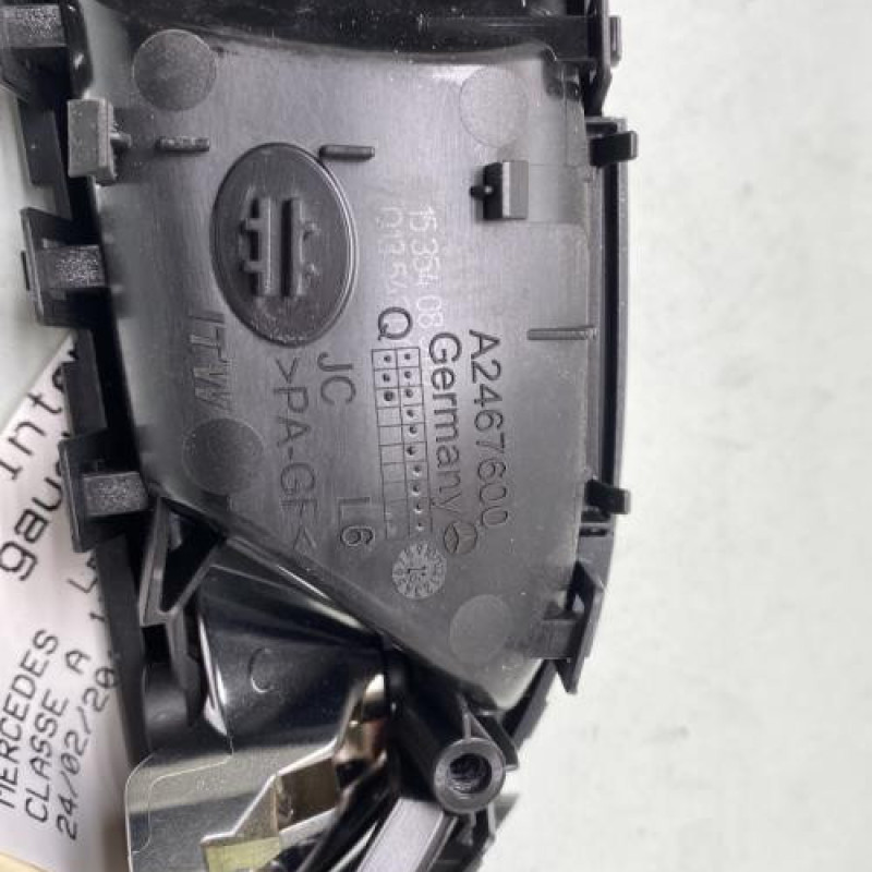 Poignee interieur avant gauche MERCEDES CLASSE A 176 Photo n°3