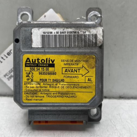 Boitier air bag PEUGEOT 206 Photo n°1