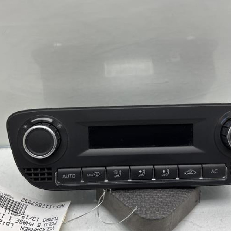 Commande chauffage VOLKSWAGEN POLO 5 Photo n°1