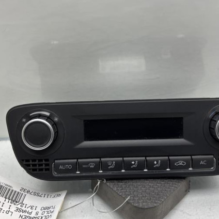 Commande chauffage VOLKSWAGEN POLO 5 Photo n°1