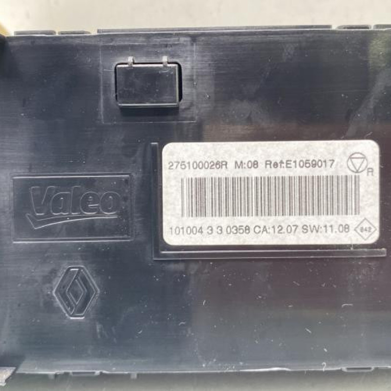 Commande chauffage RENAULT SCENIC 3 Photo n°2