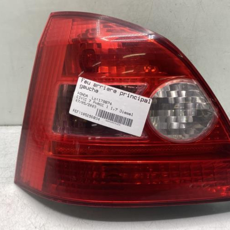 Feu arriere principal gauche (feux) HONDA CIVIC 7 Photo n°1