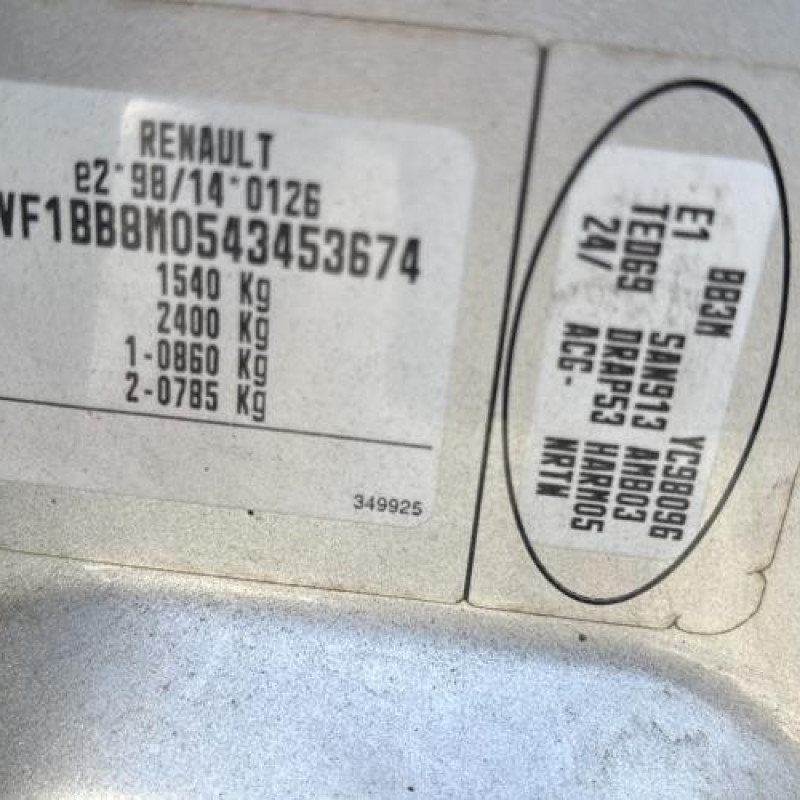 Tambour arriere droit RENAULT CLIO 2 CAMPUS Photo n°17