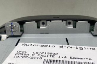 Autoradio d'origine OPEL CORSA E