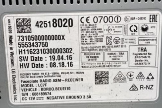 Autoradio d'origine OPEL CORSA E