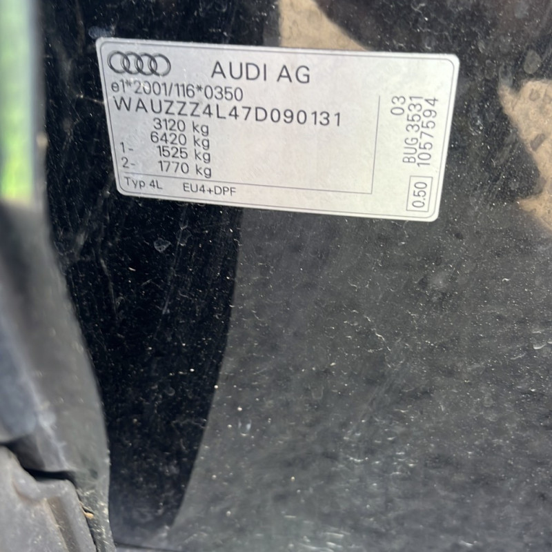 AUDI Q7 1 PHASE 1 3.0 TDI - 24V V6 TURBO QUATTRO 4X4 Photo n°5