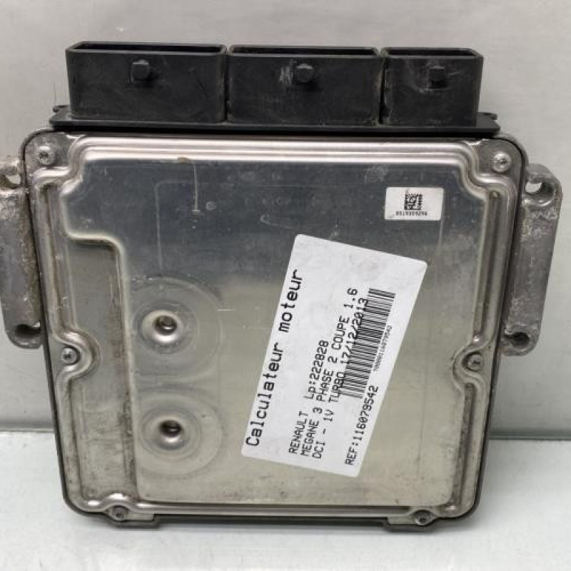 Calculateur moteur RENAULT MEGANE 3 Photo n°4
