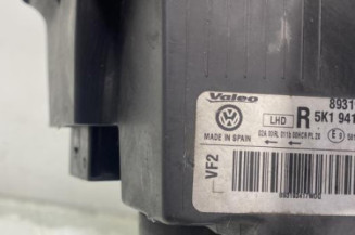 Optique avant principal droit (feux)(phare) VOLKSWAGEN GOLF 6