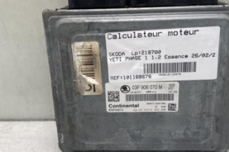 Calculateur moteur SKODA YETI Photo n°1