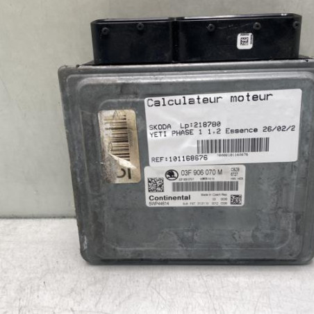 Calculateur moteur SKODA YETI Photo n°1