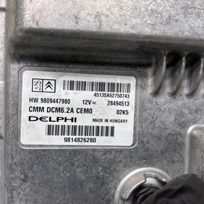 Calculateur moteur CITROEN C5 2 Photo n°2