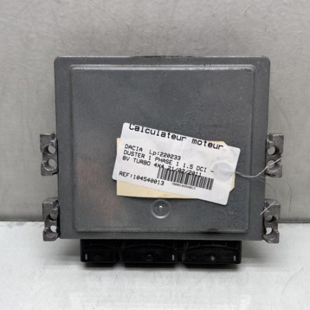 Calculateur moteur DACIA DUSTER 1