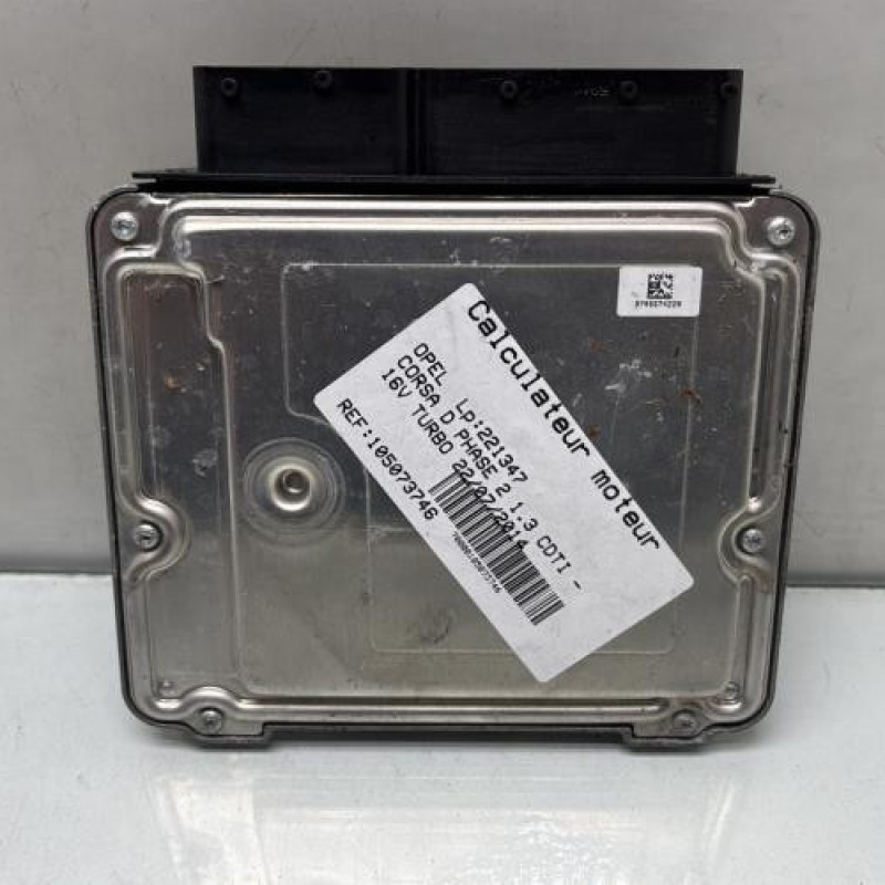 Calculateur moteur OPEL CORSA D Photo n°4