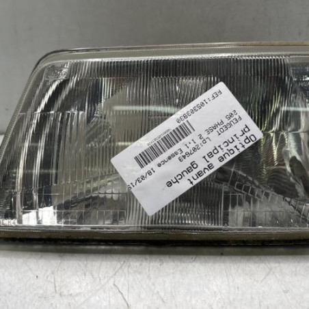 Optique avant principal gauche (feux)(phare) PEUGEOT 205 Photo n°1