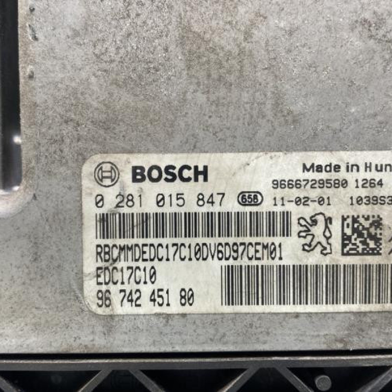 Calculateur moteur CITROEN C3 PICASSO Photo n°2
