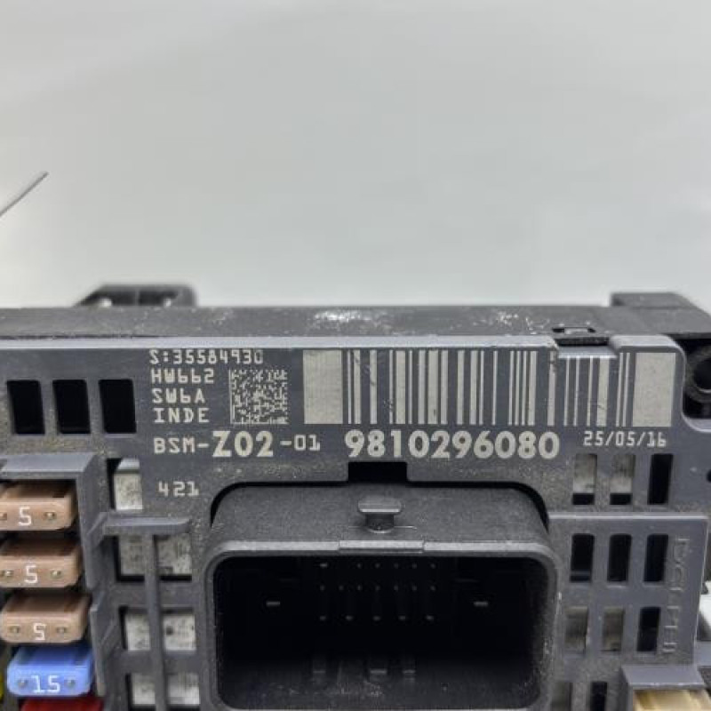 Boitier servitude moteur (BSM) CITROEN DS4 Photo n°2