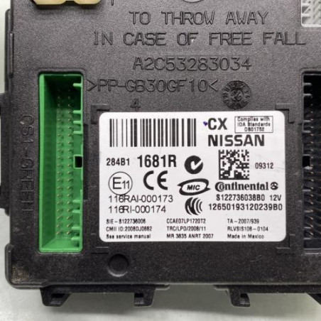 Boitier UCH RENAULT KOLEOS 1