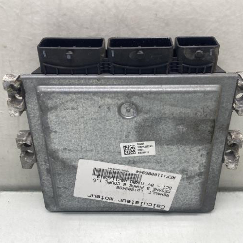 Calculateur moteur RENAULT MEGANE 3 Photo n°4