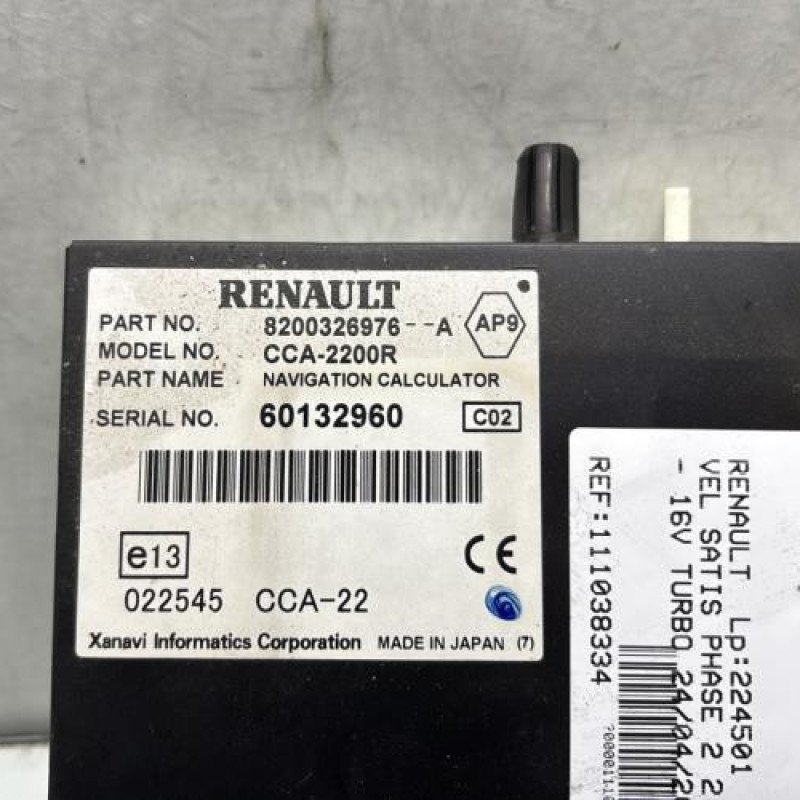 Chargeur CD RENAULT VEL SATIS Photo n°2