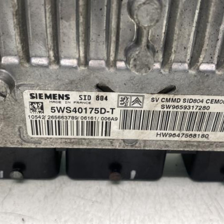 Calculateur moteur PEUGEOT 1007