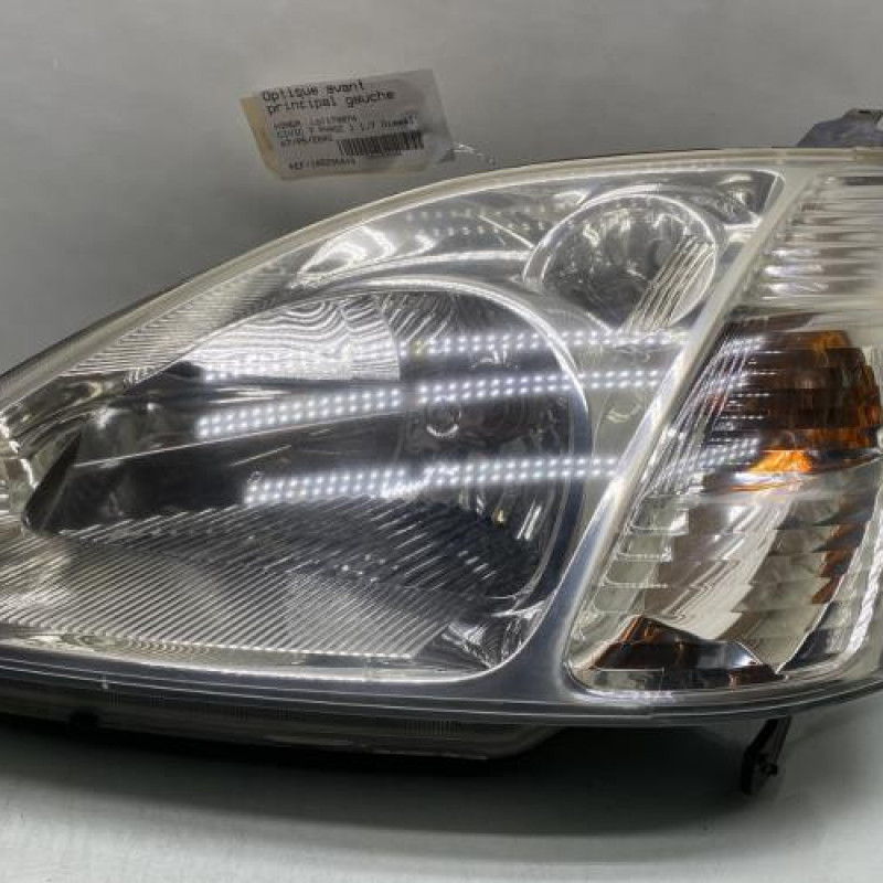 Optique avant principal gauche (feux)(phare) HONDA CIVIC 7 Photo n°1