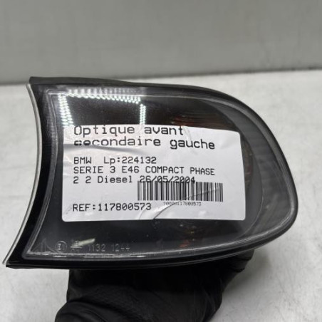Optique avant secondaire gauche (feux)(clignotant) BMW SERIE 3 E46 Photo n°1