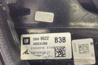 Feu arriere principal gauche (feux) OPEL CORSA E