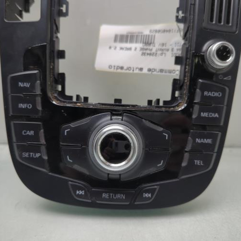 Commande autoradio AUDI A4 3 Photo n°2