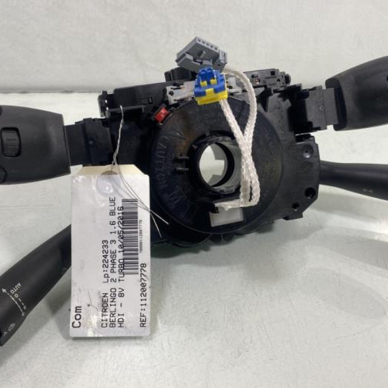 Com (Bloc Contacteur Tournant+Commodo Essuie Glace+Commodo Phare) CITROEN BERLINGO 2 Photo n°1