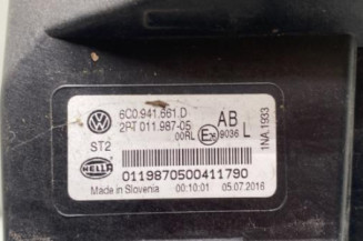 Feu diurne avant gauche VOLKSWAGEN POLO 5