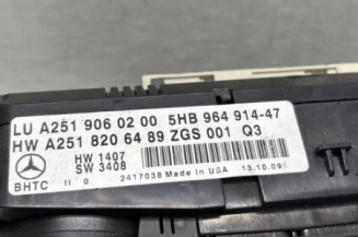 Commande chauffage MERCEDES CLASSE M 164