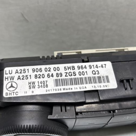 Commande chauffage MERCEDES CLASSE M 164