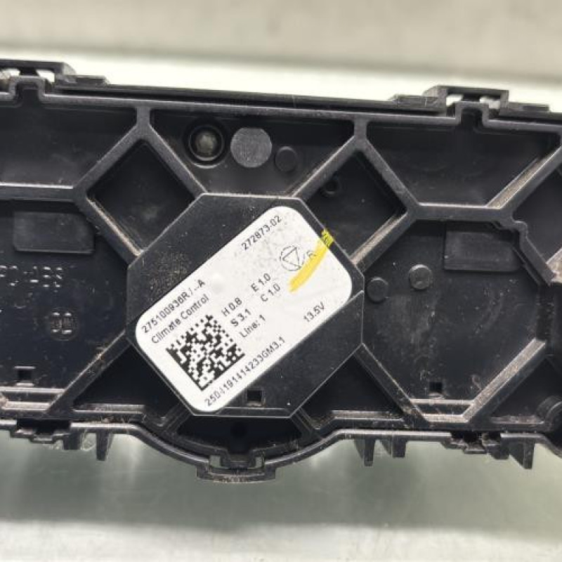 Commande chauffage RENAULT CLIO 5 Photo n°4