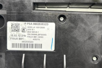 Commande chauffage CITROEN DS5