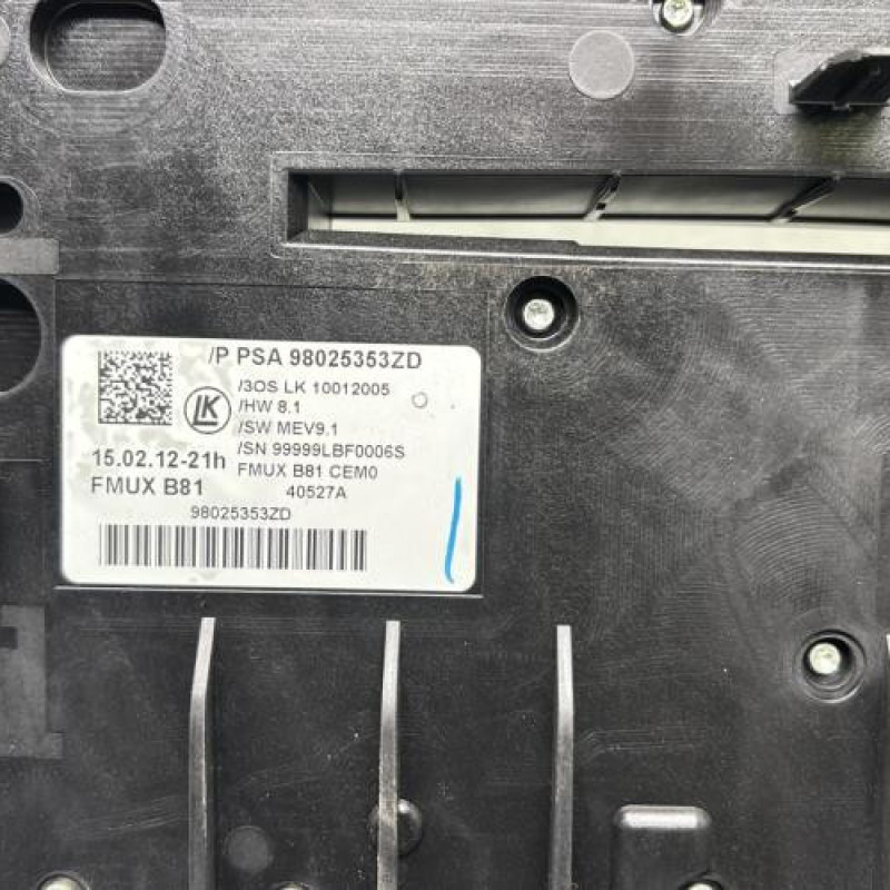 Commande chauffage CITROEN DS5 Photo n°5