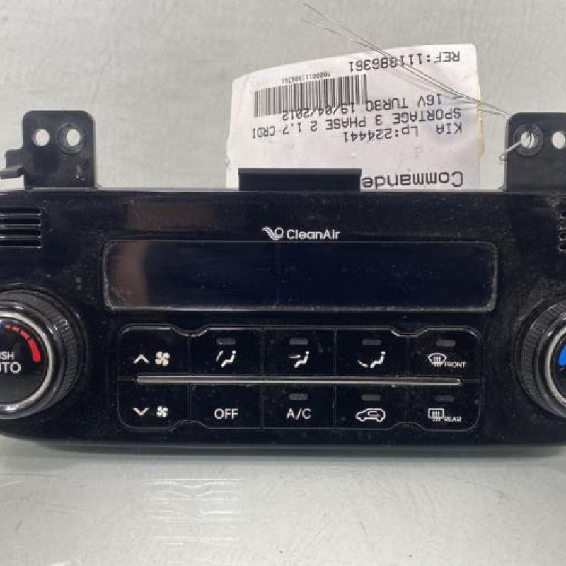 Commande chauffage KIA SPORTAGE 3 Photo n°1