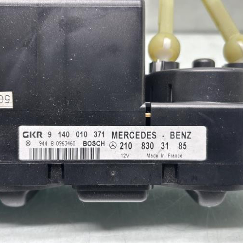 Commande chauffage MERCEDES CLASSE E 210 Photo n°2