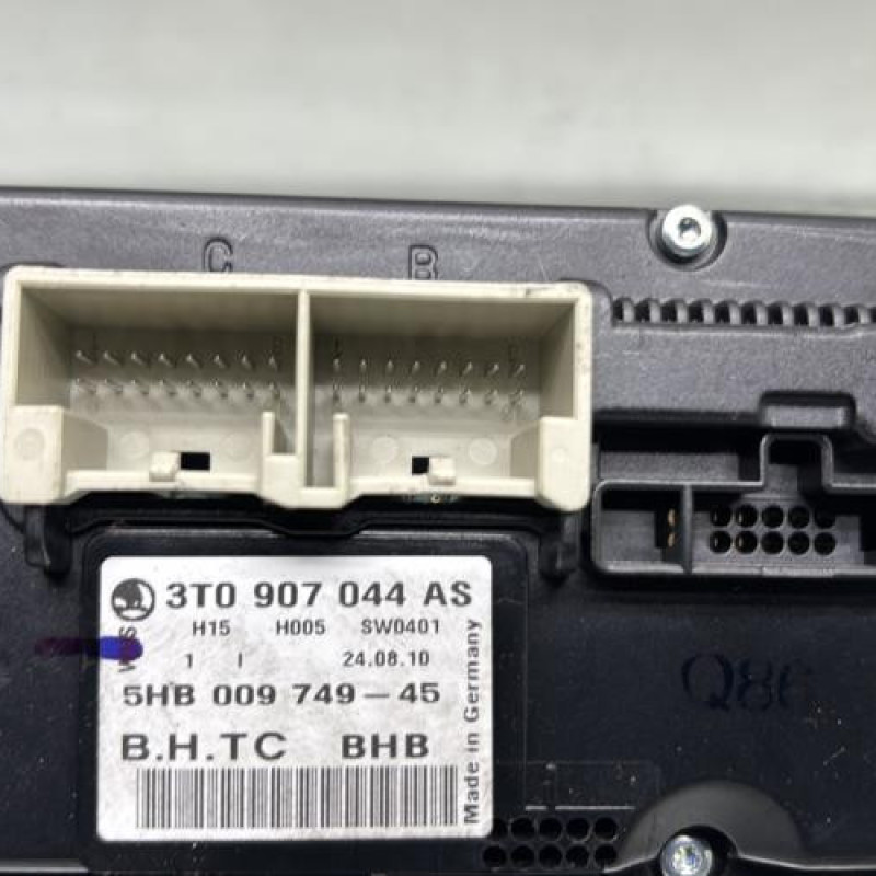 Commande chauffage SKODA SUPERB 2 Photo n°3
