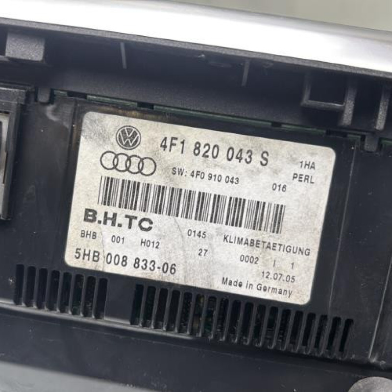 Commande chauffage AUDI A6 3 Photo n°4